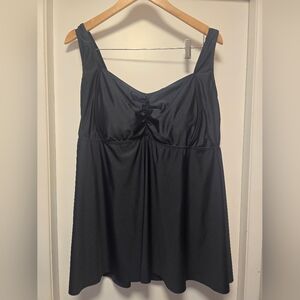 Black Tankini top